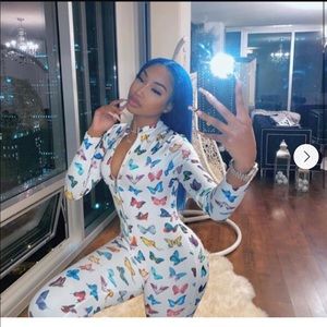 Shane Justin Butterfly Jumpsuit